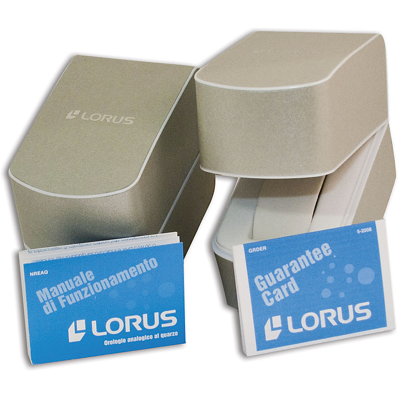 Emballage chronographes Lorus RT337HX9