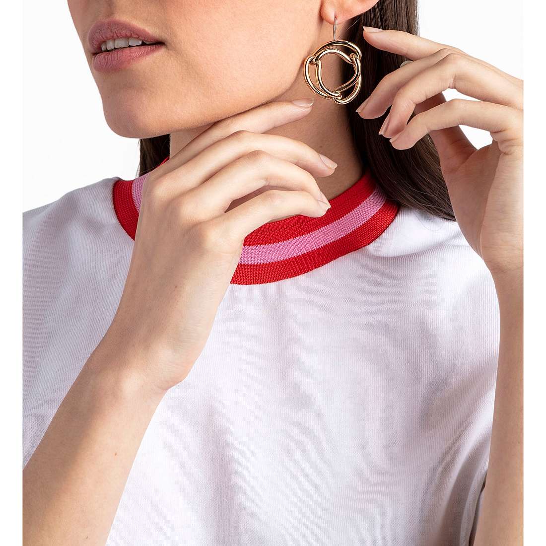 Calvin Klein boucles d'oreille Unified femme KJ9QME000100 Je porte