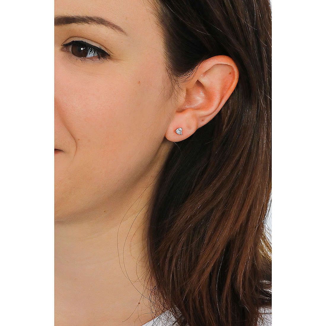 GioiaPura boucles d'oreille Amore Eterno femme INS028OR923SCRSWH Je porte