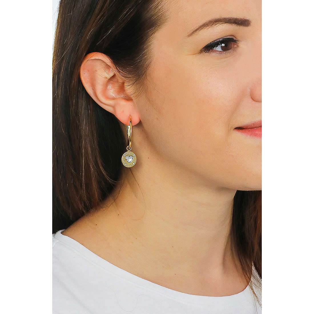 Guess boucles d'oreille From Guess With Love femme JUBE70034JW Je porte