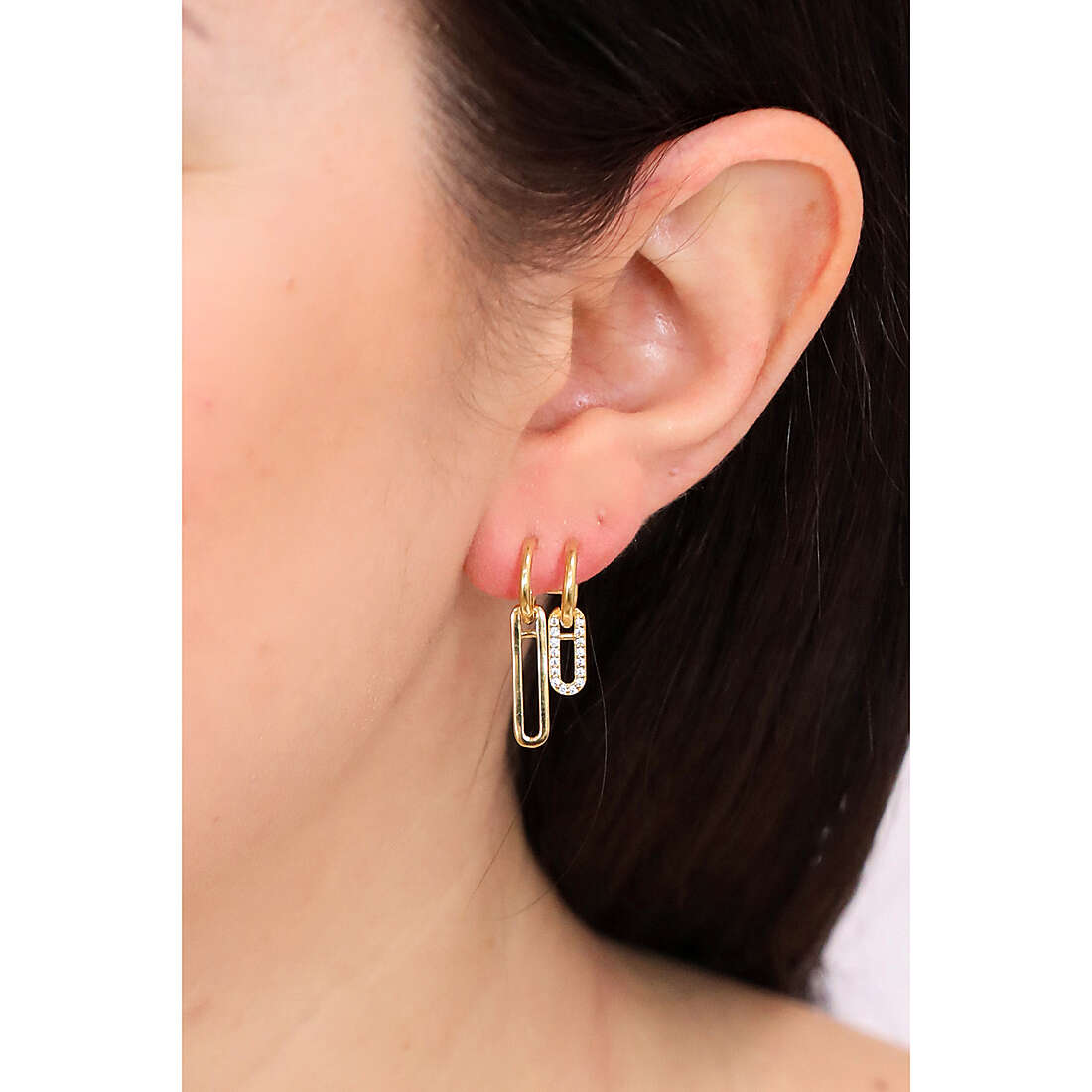 PDPaola boucles d'oreille New Essentials femme AR01-828-U Je porte