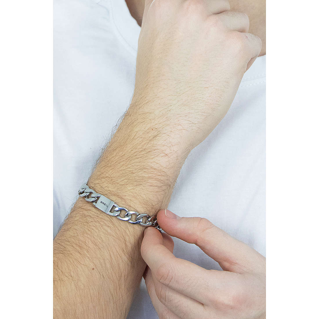 Breil bracelets Logomania homme TJ3068 Je porte