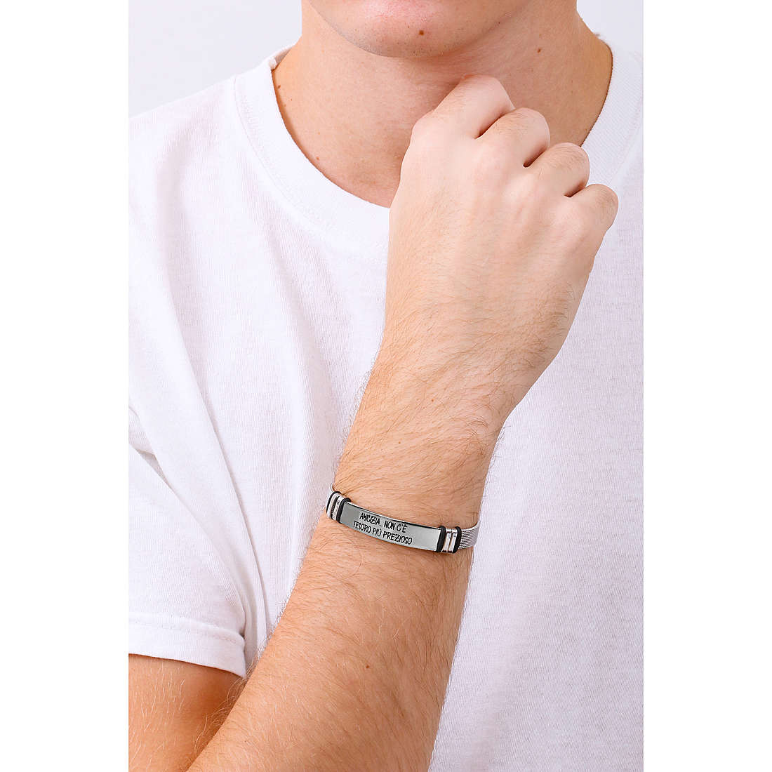 Luca Barra bracelets homme BA1402 Je porte