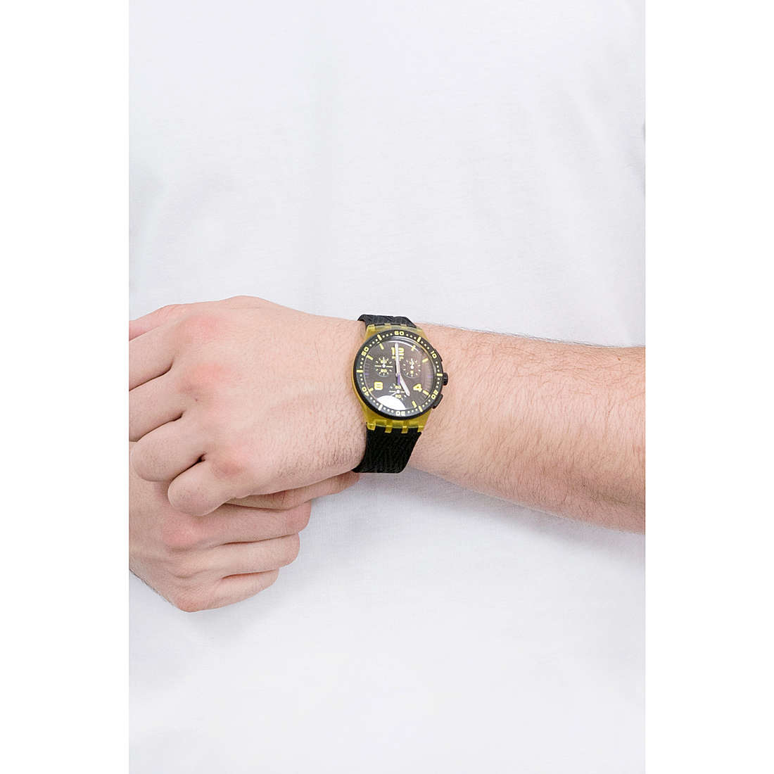 Swatch chronographes Essentials homme SUSJ403 Je porte