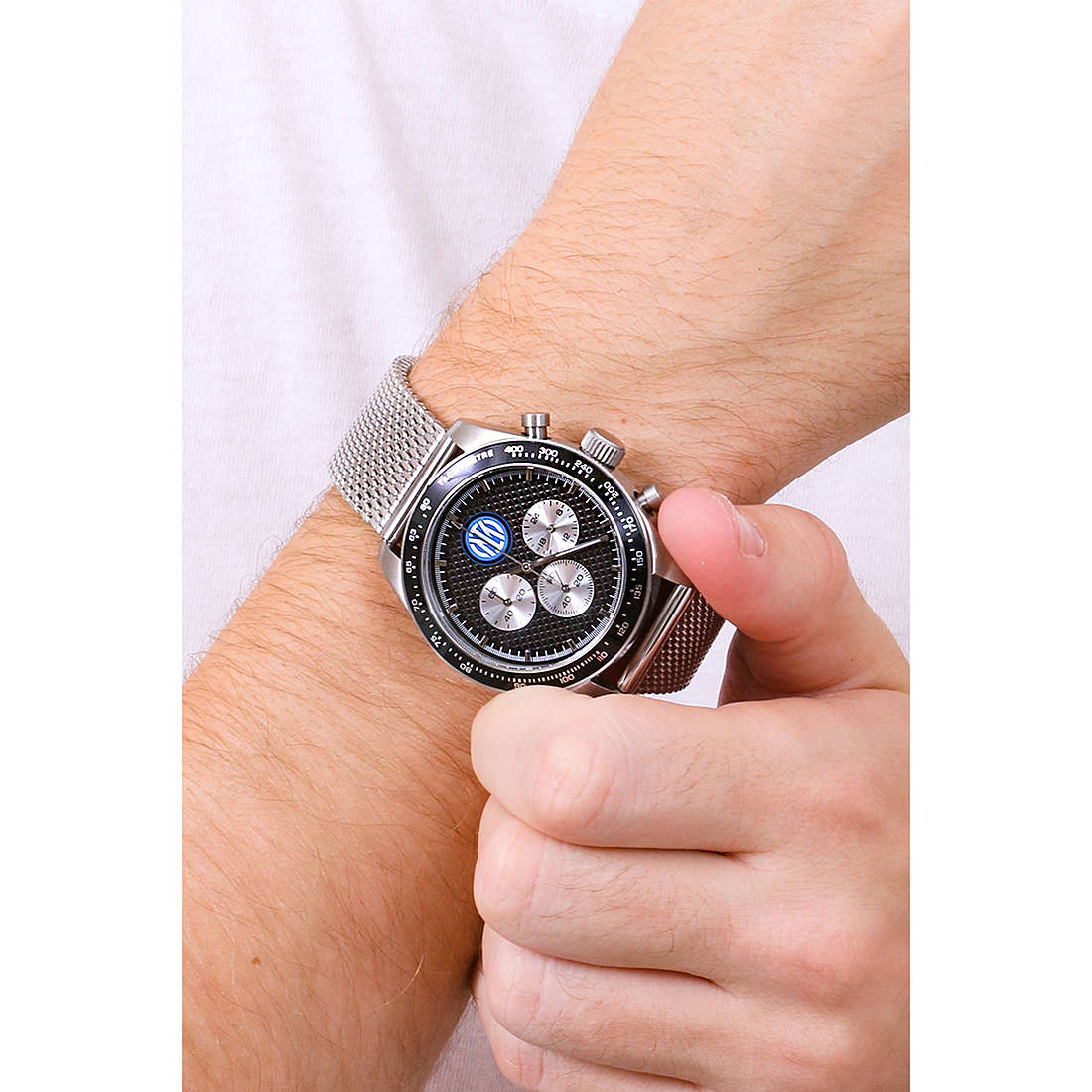 Inter chronographes homme P-I0466UNN photo wearing