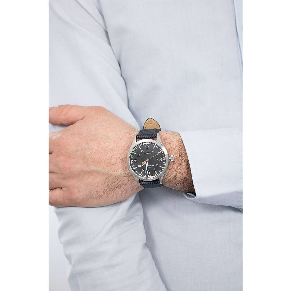 Timex seul le temps Waterbury Collection homme TW2R38500 Je porte