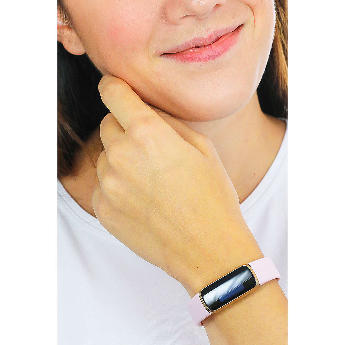 Fitbit Smartwatches Luxe femme FB422GLPK Je porte