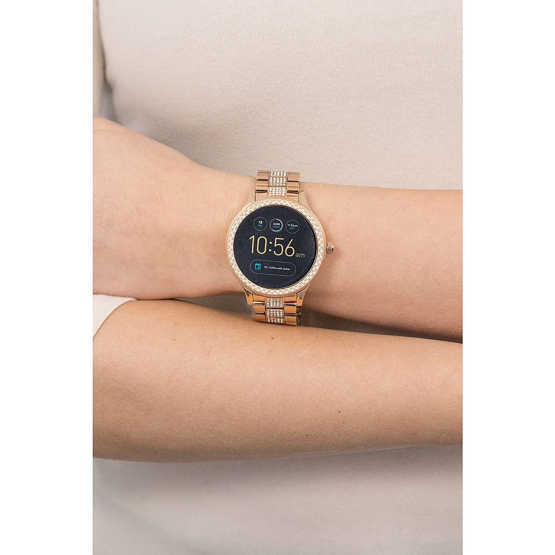 Fossil Smartwatches Q Venture femme FTW6008 Je porte