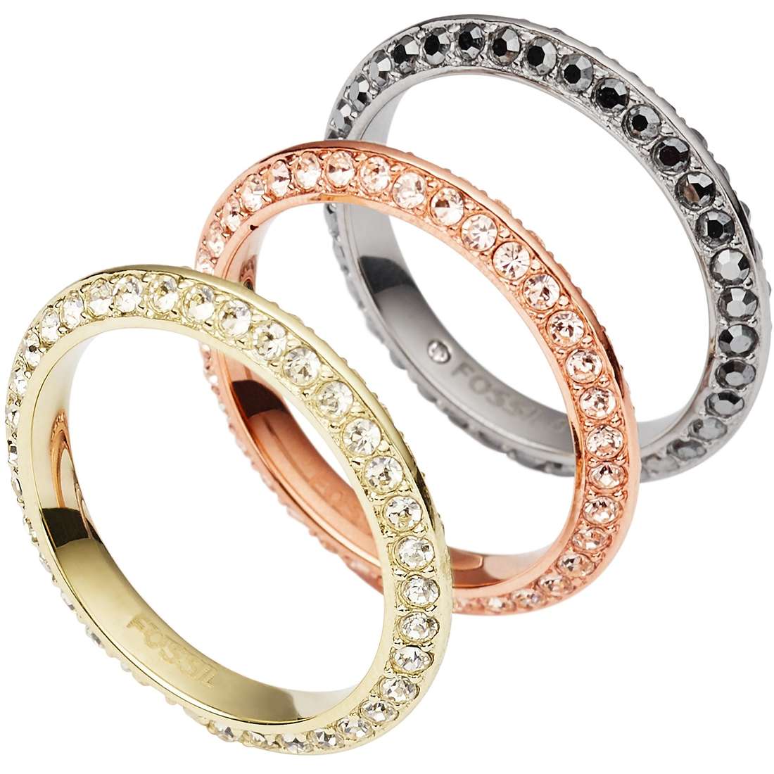 bague femme bijoux Fossil Holiday 15 JF02126998505