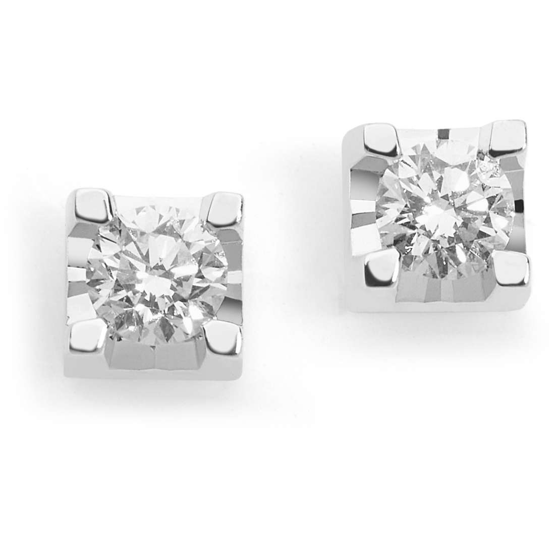 boucles d'oreille bijou Or femme bijou Diamant ORB 809