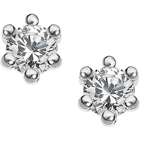 boucles d'oreille bijou Or femme bijou Diamant ORB 960