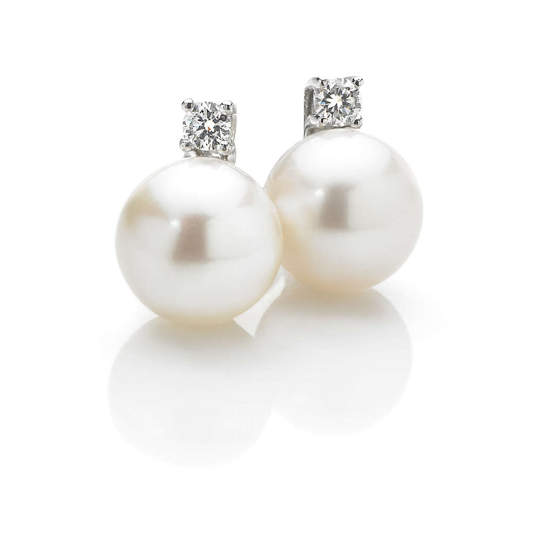 boucles d'oreille bijou Or femme bijou Diamant, Perles ORP 561
