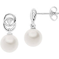 boucles d'oreille bijou Or femme bijou Diamant, Perles ORP 714
