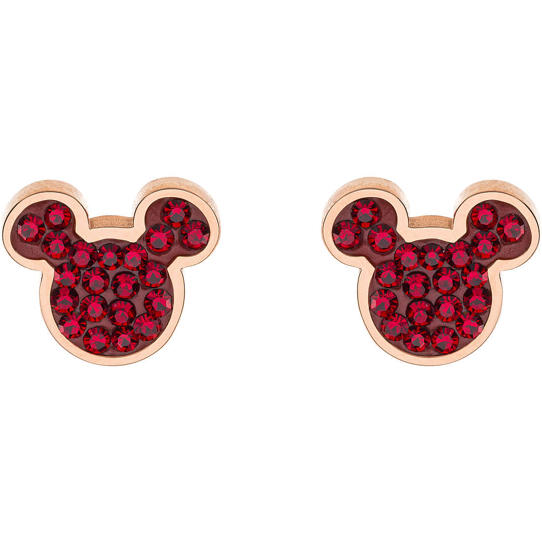 boucles d'oreille enfant bijoux Disney Mickey and Minnie E600178PRRL-B.CS