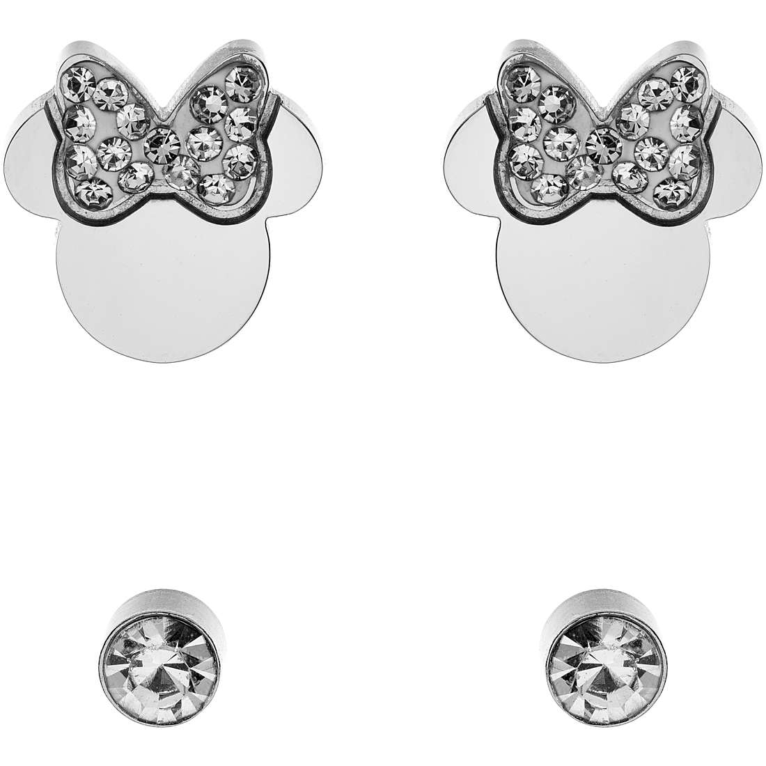 boucles d'oreille enfant bijoux Disney Mickey and Minnie S600149RWL-B.CS