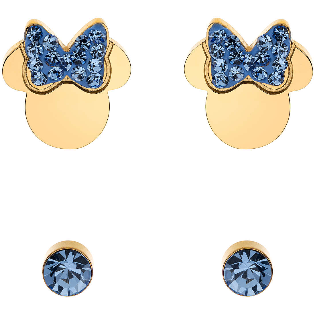 boucles d'oreille enfant bijoux Disney Mickey and Minnie S600149YRDL-B.CS