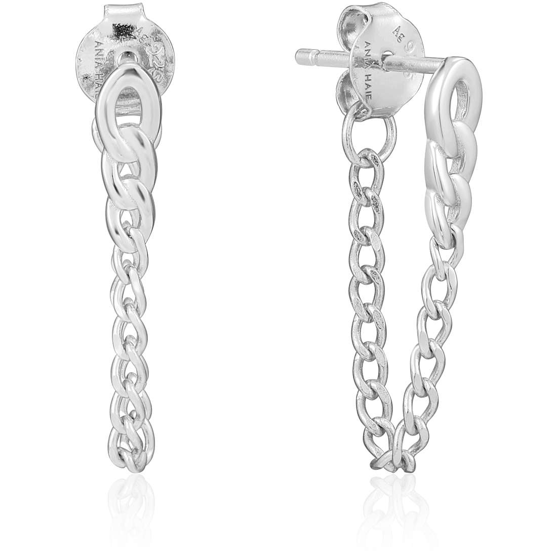 boucles d'oreille femme bijoux Ania Haie Chain Reaction E021-03H