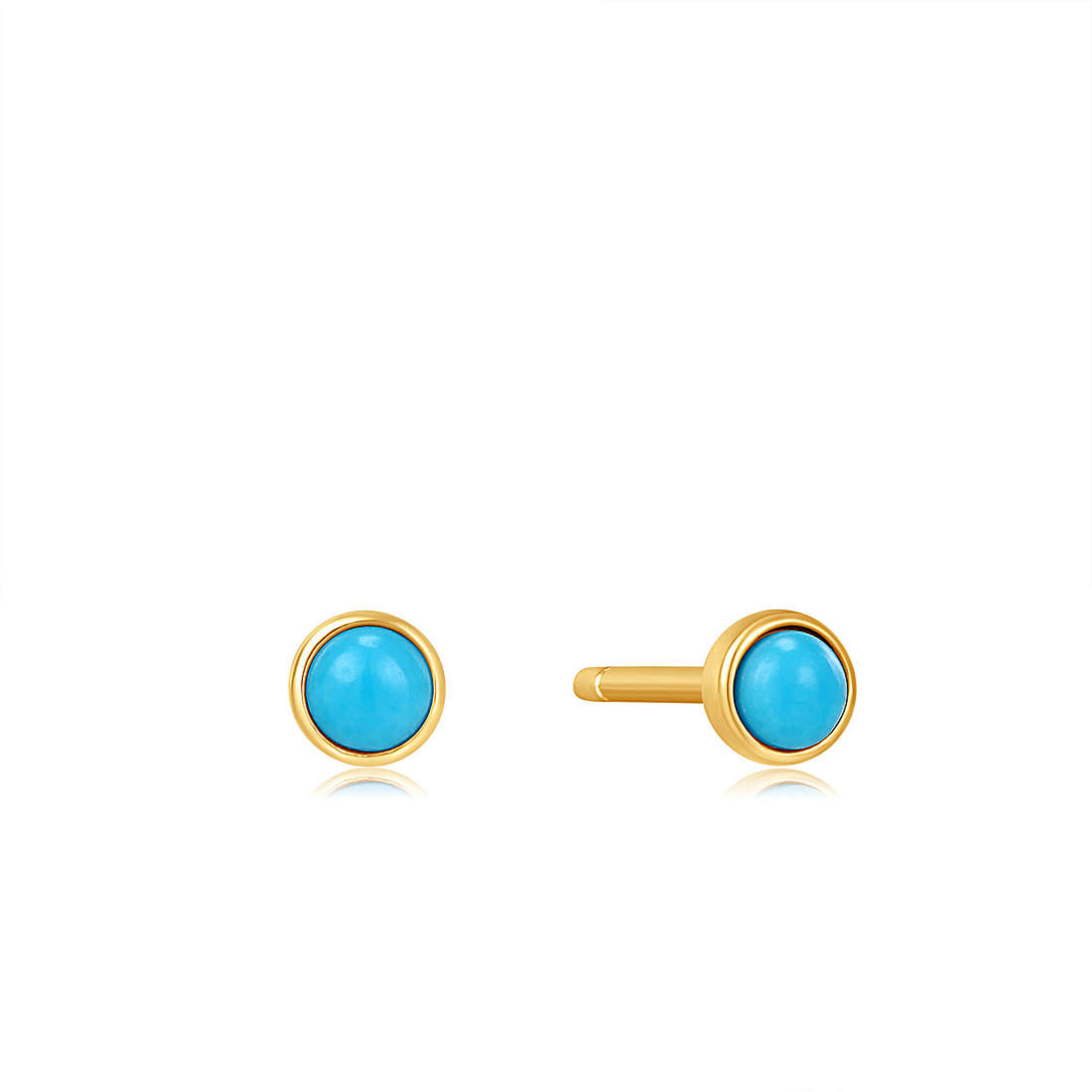 boucles d'oreille femme bijoux Ania Haie Gold Collection EAU001-10YG