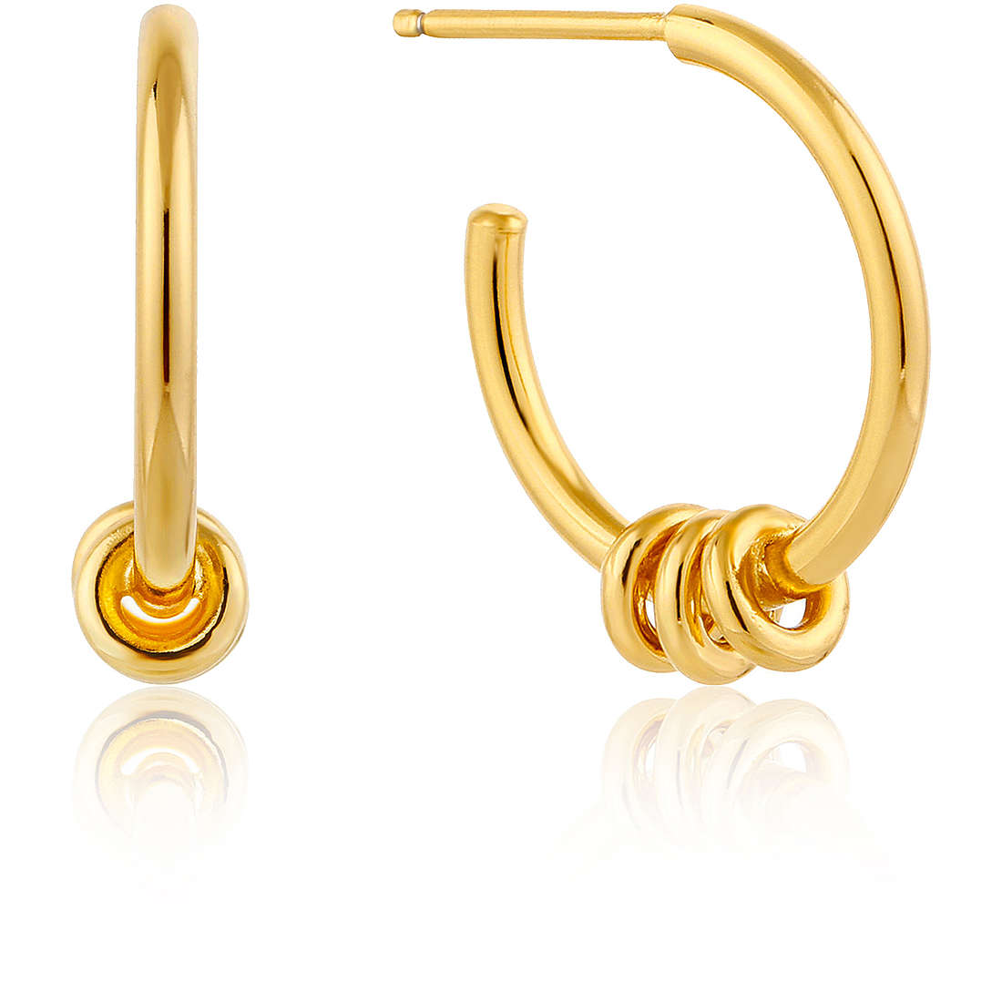 boucles d'oreille femme bijoux Ania Haie Modern Minimalism E002-05G