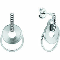 boucles d'oreille femme bijoux Calvin Klein Sculptural 35000152