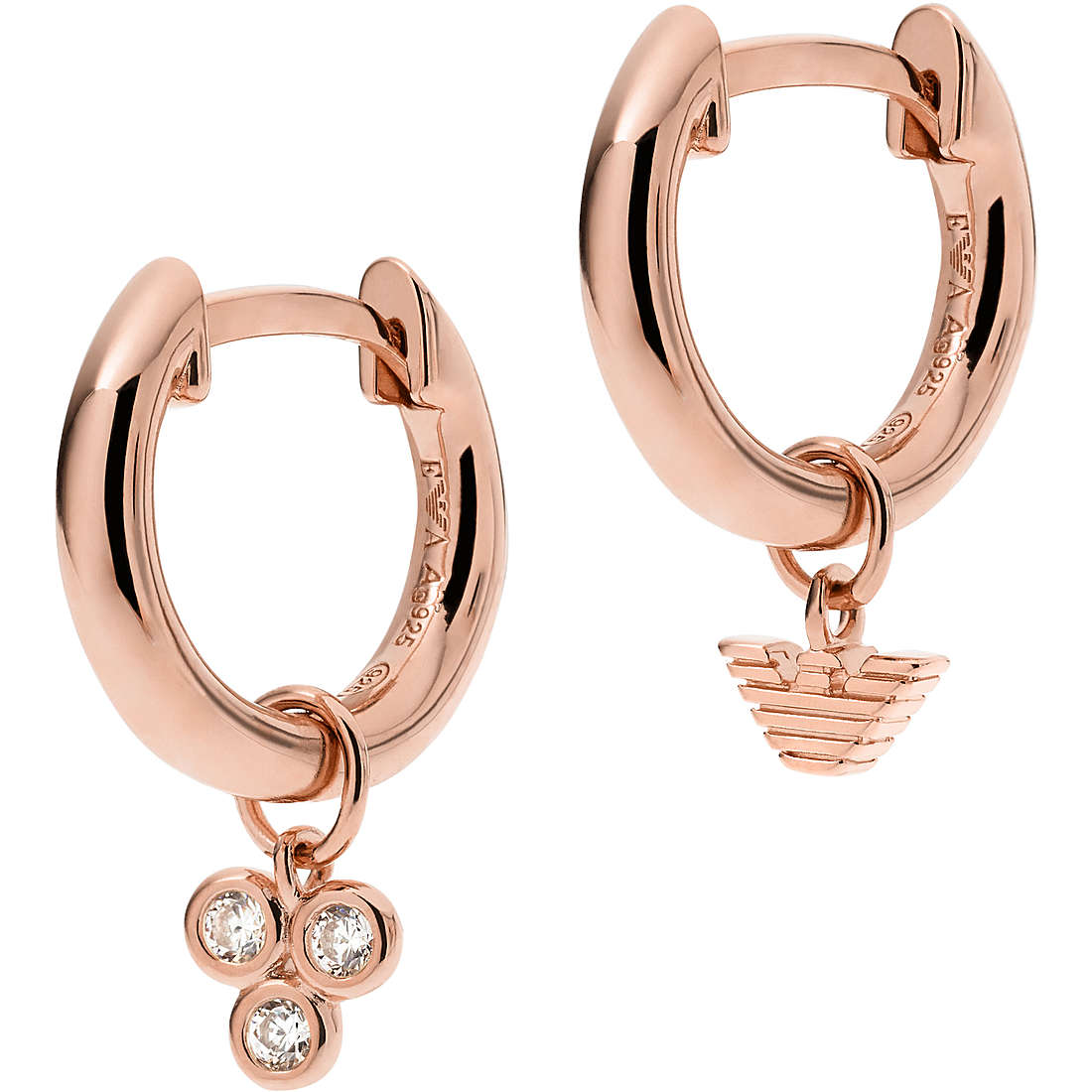 boucles d'oreille femme bijoux Emporio Armani EG3486221