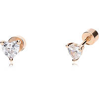 boucles d'oreille femme bijoux GioiaPura Amore Eterno INS028OR923SCRSWH