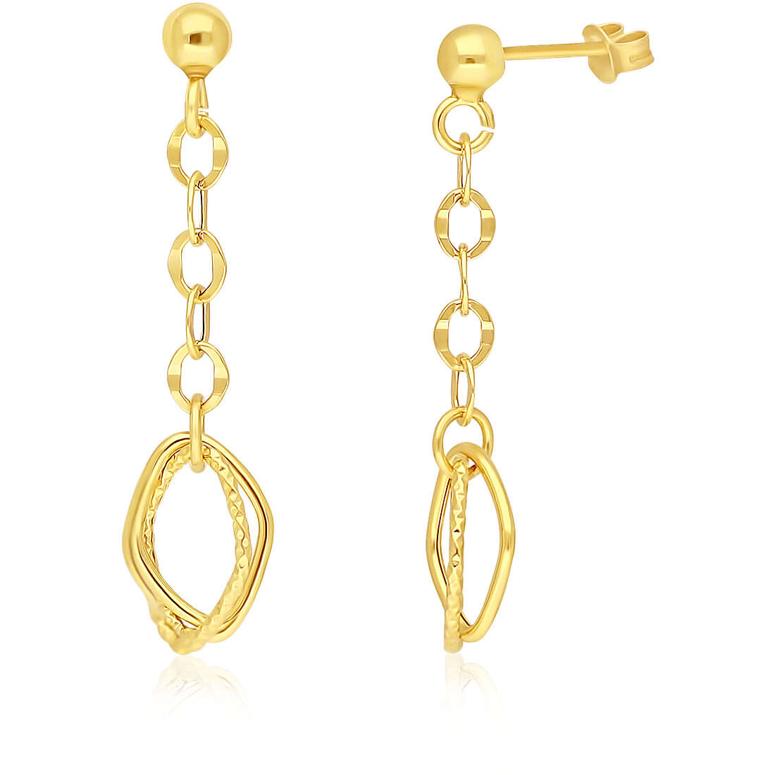 boucles d'oreille femme bijoux GioiaPura Oro 375 GP9-S177917