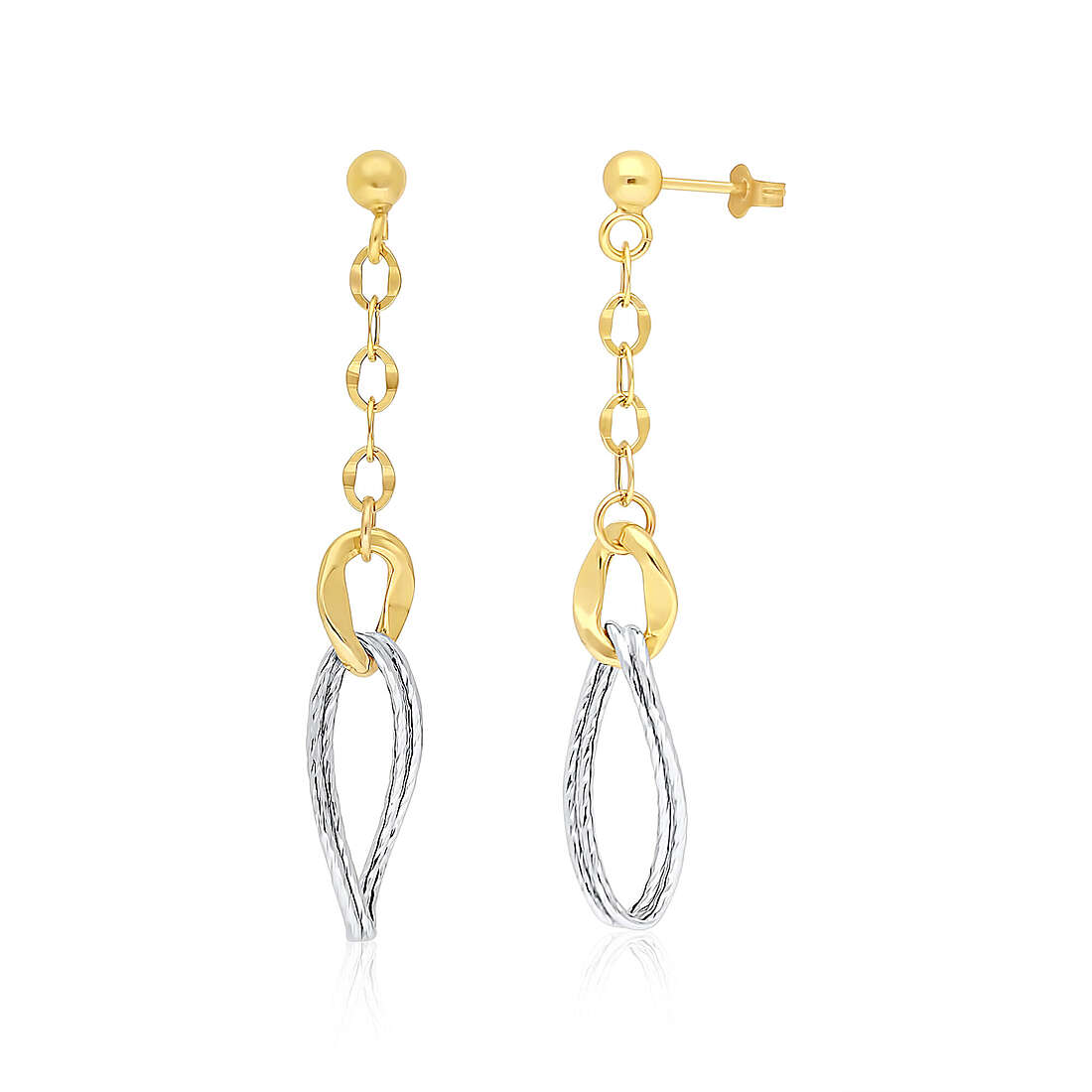 boucles d'oreille femme bijoux GioiaPura Oro 375 GP9-S178014