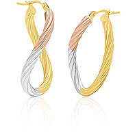 boucles d'oreille femme bijoux GioiaPura Oro 375 GP9-S203575