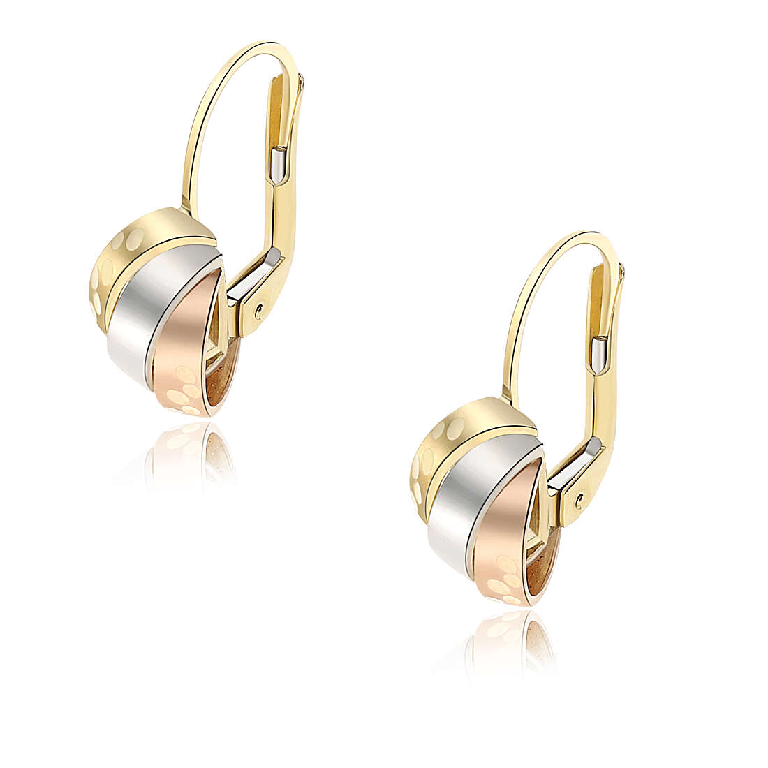 boucles d'oreille femme bijoux GioiaPura Oro 750 GP-S139333