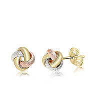 boucles d'oreille femme bijoux GioiaPura Oro 750 GP-S155052