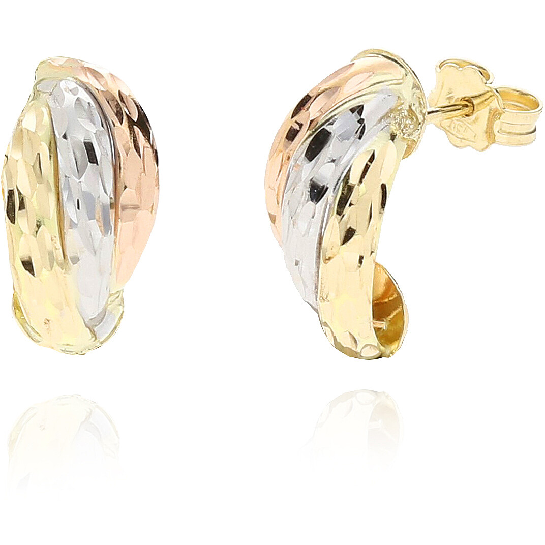 boucles d'oreille femme bijoux GioiaPura Oro 750 GP-S176837