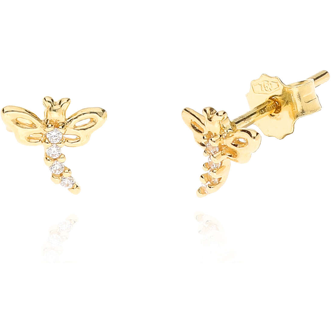 boucles d'oreille femme bijoux GioiaPura Oro 750 GP-S179184