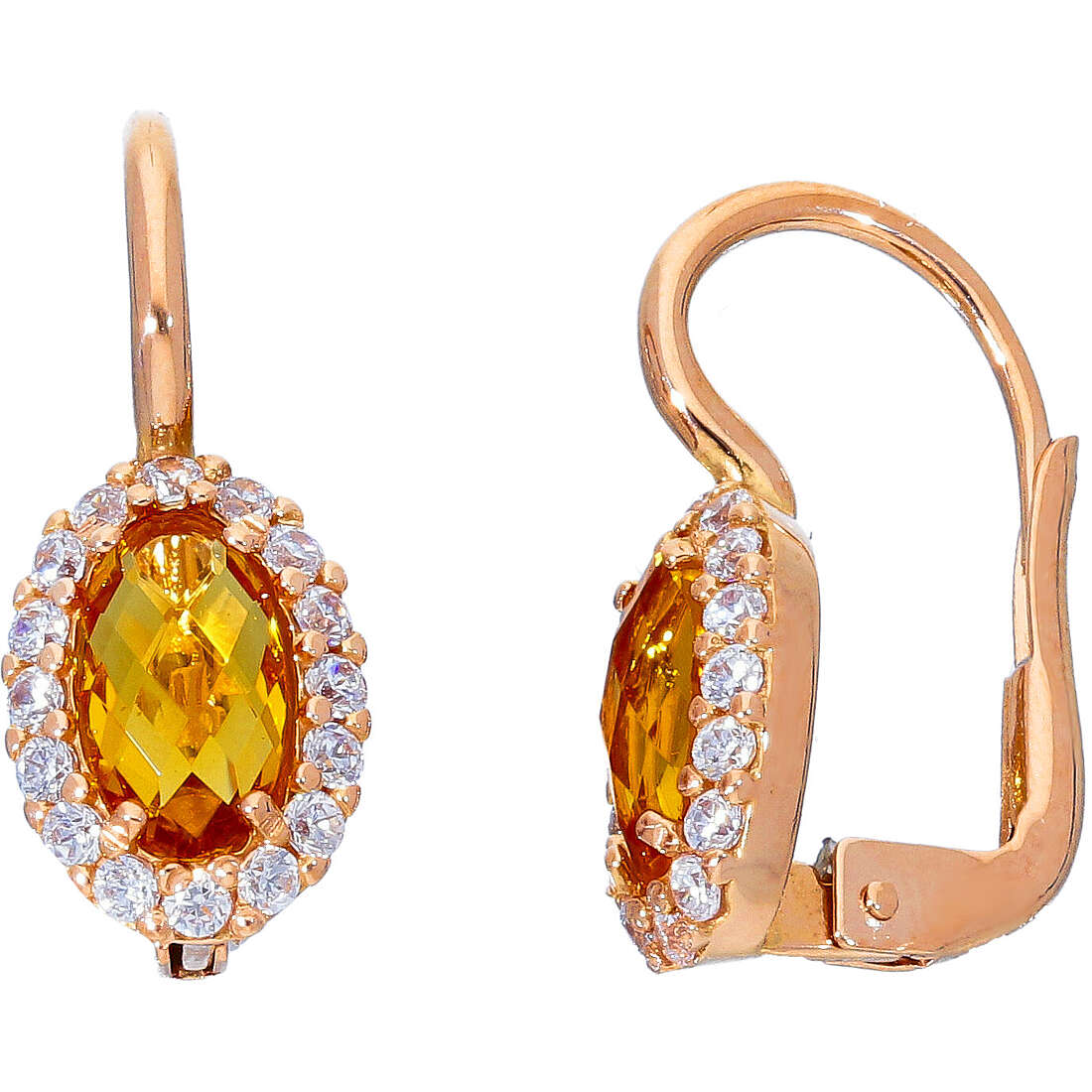 boucles d'oreille femme bijoux GioiaPura Oro 750 GP-S243498