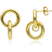 boucles d'oreille femme bijoux GioiaPura Oro 750 GP-S252376