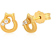 boucles d'oreille femme bijoux GioiaPura Oro 750 GP-S261546