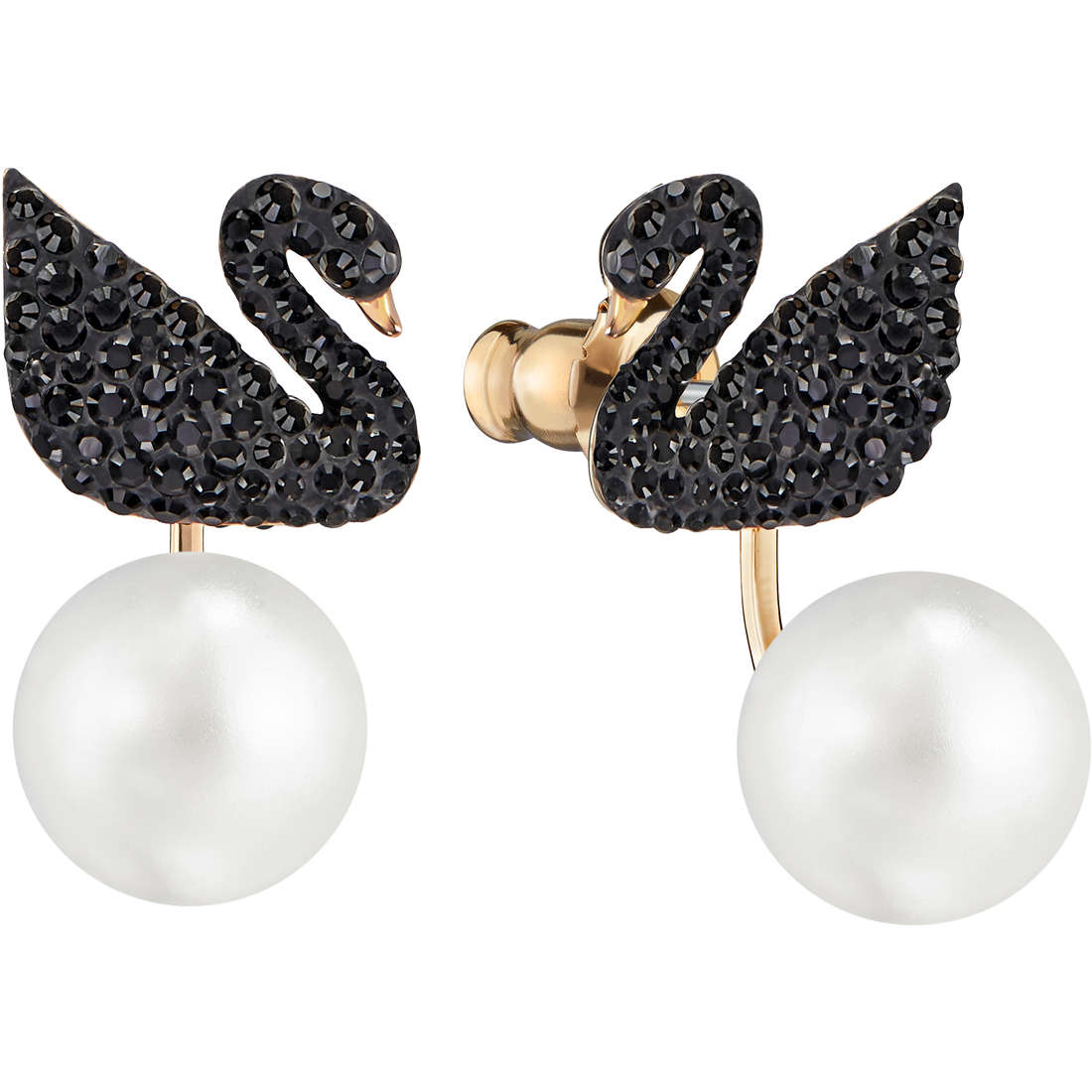 boucles d'oreille femme bijoux Swarovski Iconic Swan 5193949