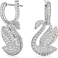 boucles d'oreille femme bijoux Swarovski Iconic Swan 5647545