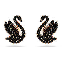 boucles d'oreille femme bijoux Swarovski Swan 5684608