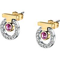 boucles d'oreille femme bijoux Trussardi T-Logo TJAXC60