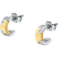 boucles d'oreille femme bijoux Trussardi T-Logo TJAXC71