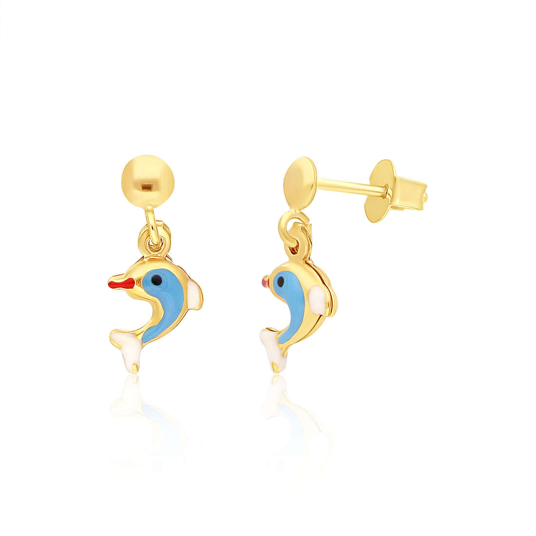 boucles d'oreille pendentifs pour fillettes GioiaPura Oro 375 Or 9 kt GP9-S173368
