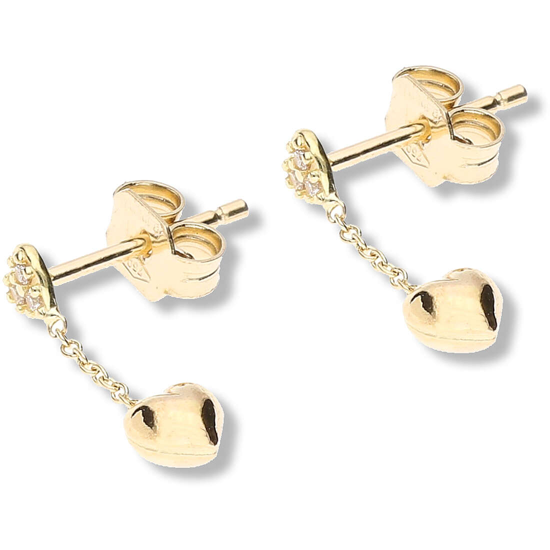 boucles d'oreille pendentifs pour fillettes GioiaPura Oro 750 Or 18 kt GP-S150539