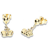 boucles d'oreille pendentifs pour fillettes GioiaPura Oro 750 Or 18 kt GP-S159490