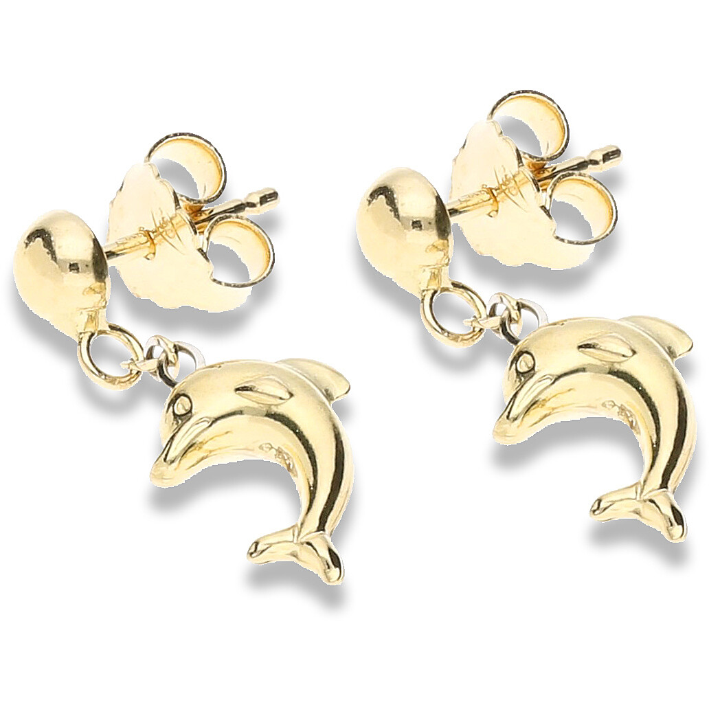 boucles d'oreille pendentifs pour fillettes GioiaPura Oro 750 Or 18 kt GP-S159492