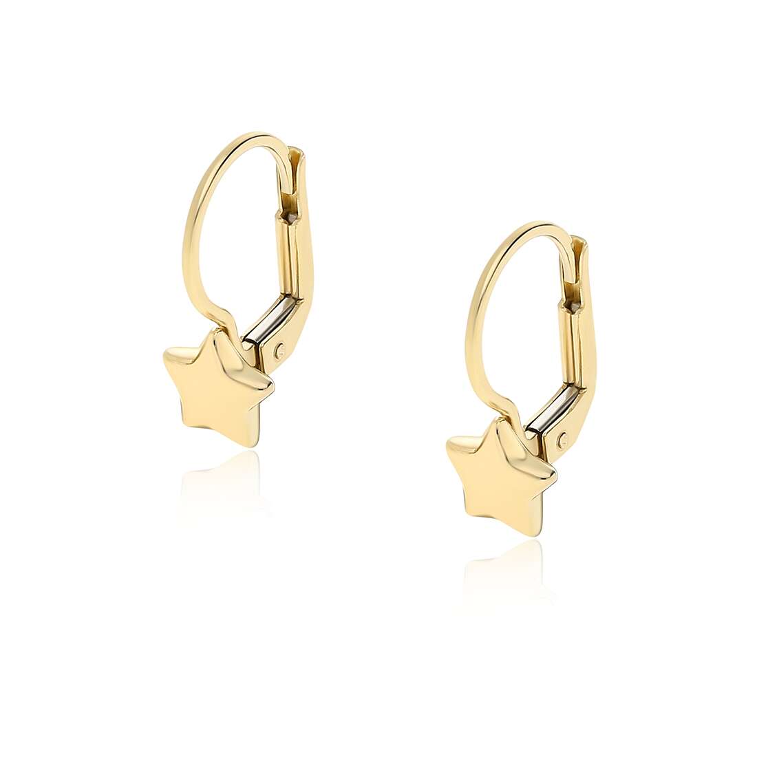 boucles d'oreille pendentifs pour fillettes GioiaPura Oro 750 Or 18 kt GP-S192036