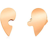boucles d'oreille pour fille Amomè en forme de Cœur AMO142R
