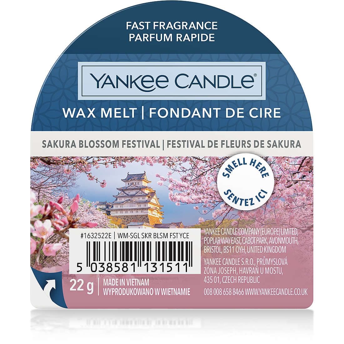 bougies Yankee Candle Sakura Blossom 1632522E
