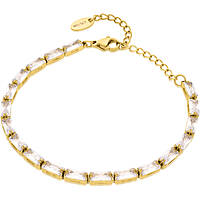 bracelet Acier femme bijou Zircons AC-B053GBI