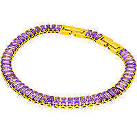 bracelet Acier femme bijou Zircons AC-B068P